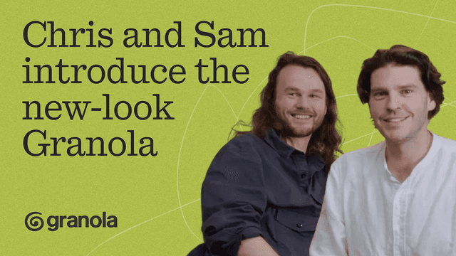 Meet the new look Granola