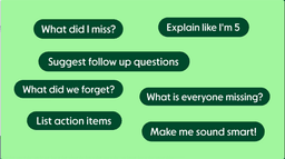 Ask Granola during a meeting